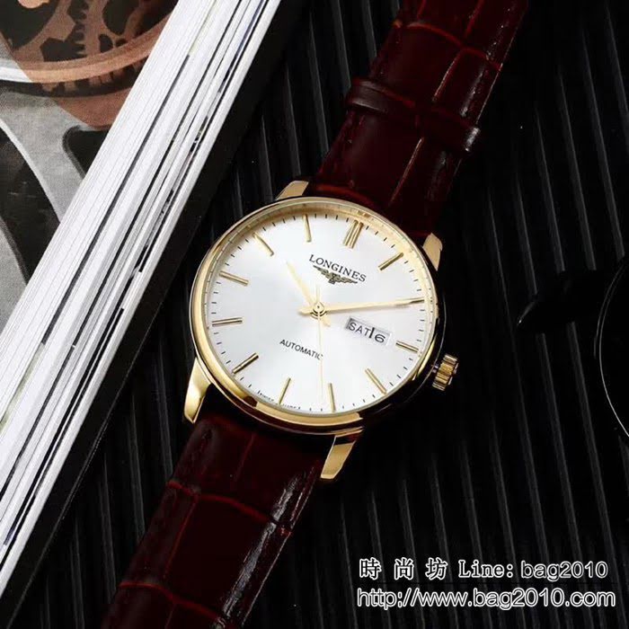 LONGINES浪琴 全自動機械 男士腕表 WSS0761